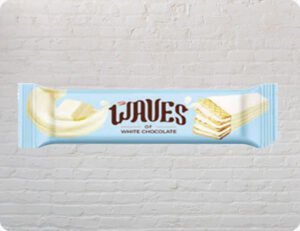 Waves wafer white Chocolate