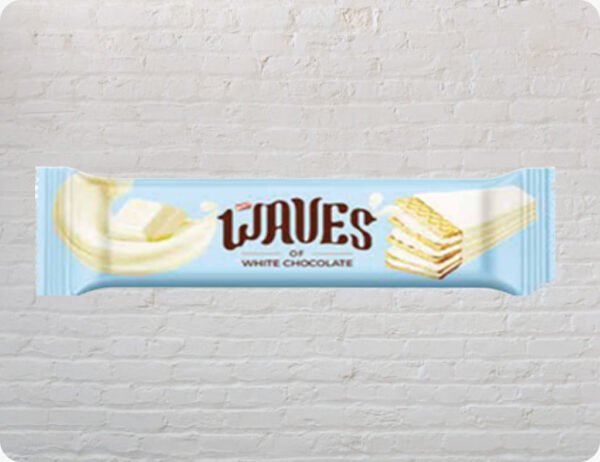 Waves wafer white Chocolate