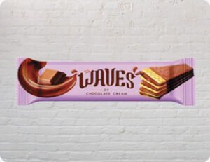 Waves wafer Chocolate