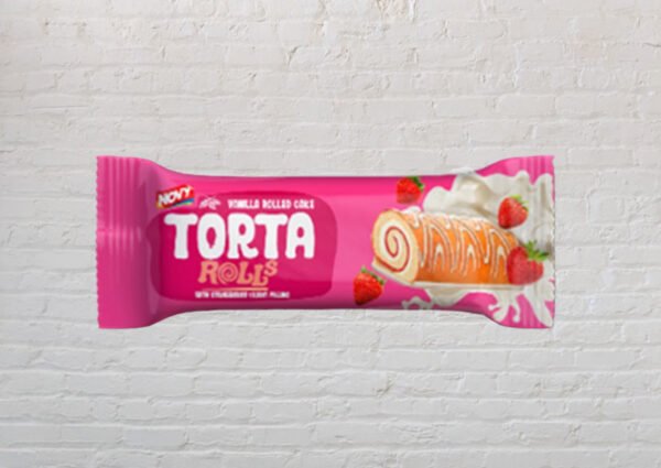 Torta Rolls Strawberry